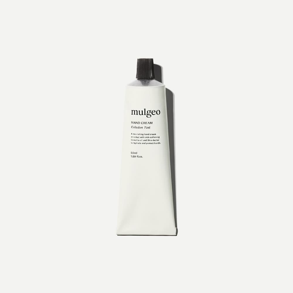 mulgeo Hand Cream _Celadon Tint_with Shea Butter_ Camellia Seed Oil_ Peony Extract  _ 1_69 fl_oz
